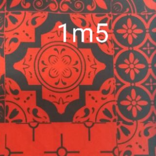 vải lụa khúc họa tiết Cô Ba Sài Gòn , khổ 1m4.