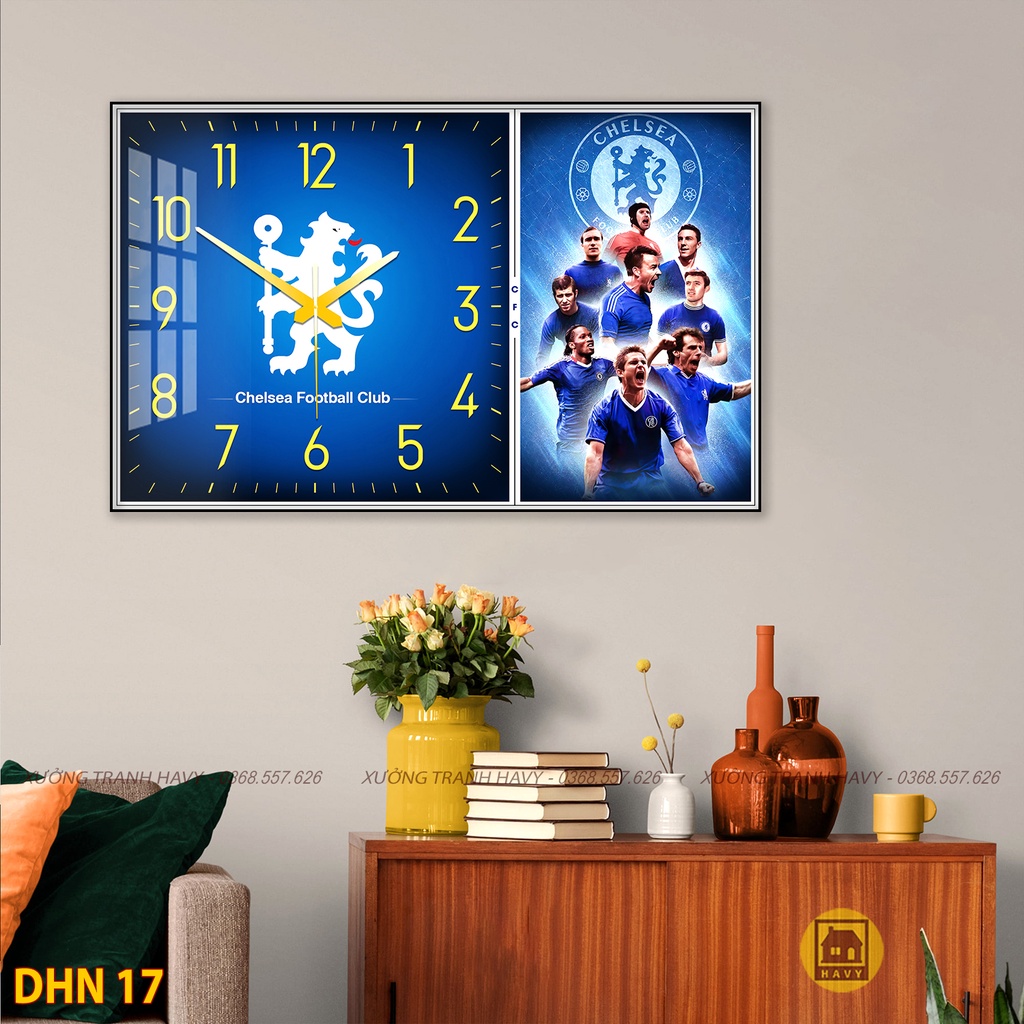 Đồng hồ Chelsea - phom chữ nhật