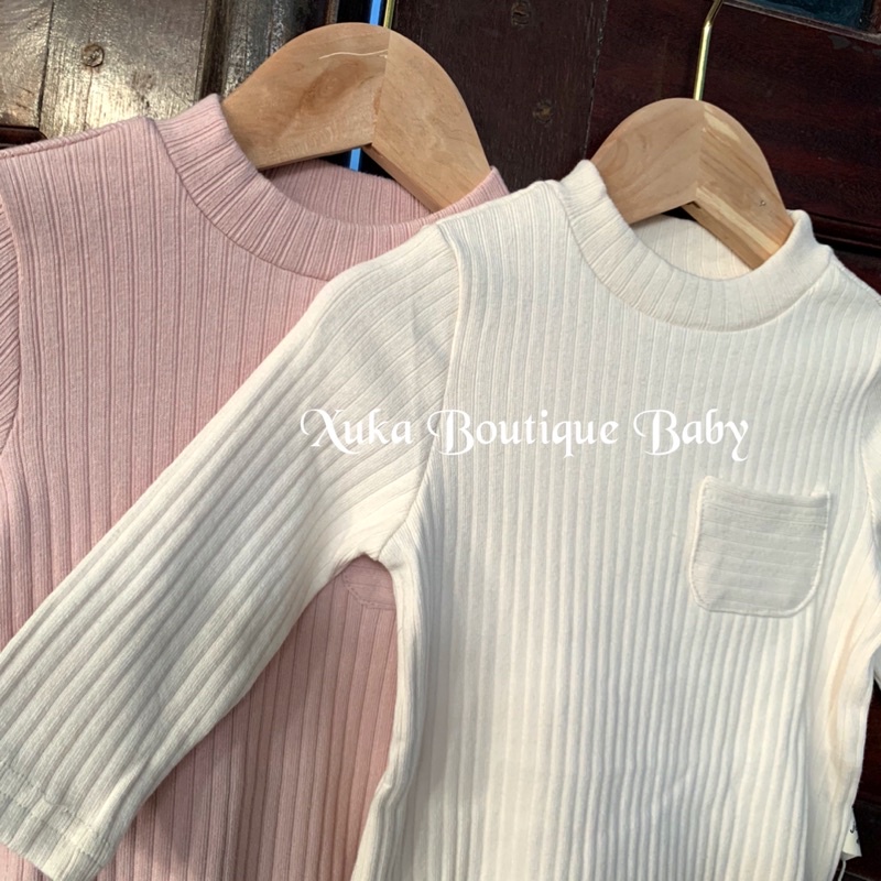 Bodysuit Dài Tay Đáp Túi Ngực Bé Trai Bé Gái (6-15kg) Chất Co Giãn Mềm Mịn Dày Dặn Hãng Jennybebe Cao Cấp [ảnh Thật]