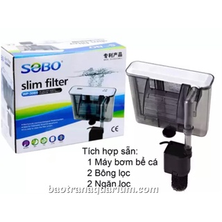 Lọc thác sobo wp-308h - máy lọc cho hồ cá mini