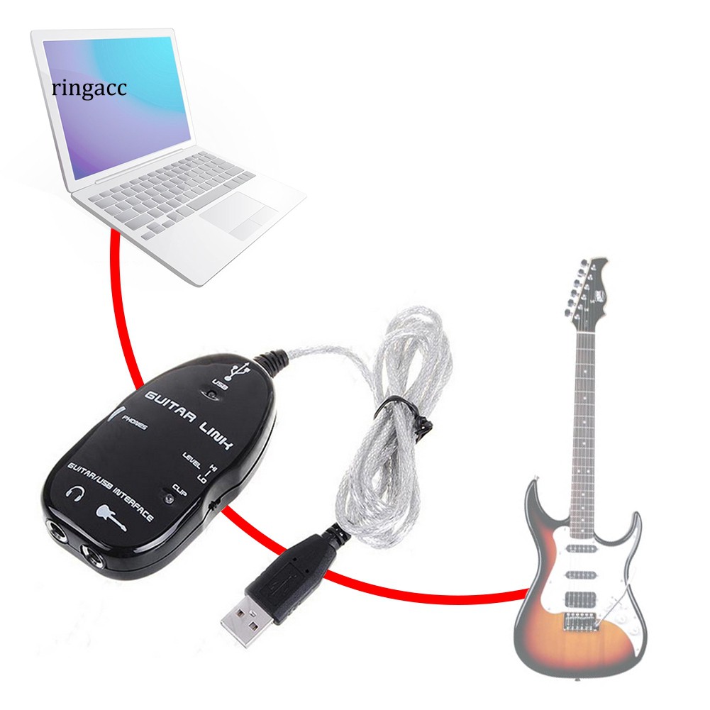 Cáp Chuyển Đổi Âm Thanh Từ Guitar Sang Usb