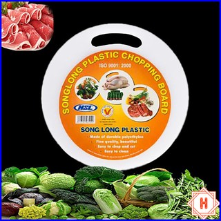 Thớt nhựa tròn song long cao cấp tiện dụng { H }