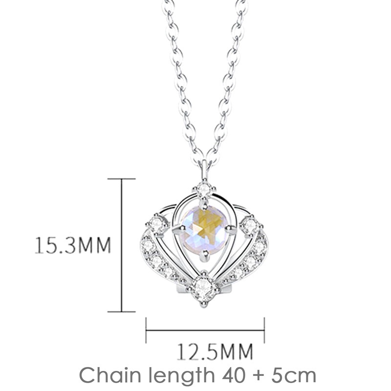 Vòng cổ mặt hình vương miện thời trang cho nữ