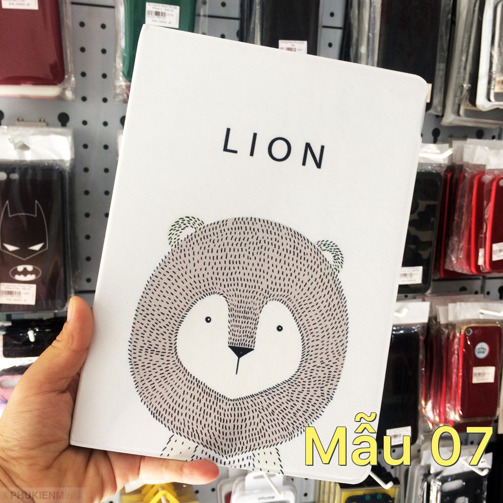 Bao da hoạt hình, hình thú dễ thương ngộ nghĩnh, độc lạ cho iPad 9.7 2017/2018/Air/Air 2 | BigBuy360 - bigbuy360.vn