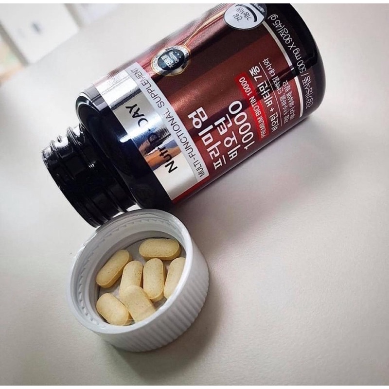 VIÊN UỐNG MỌC TÓC BIOTIN CỦA SAMSUNG FHARM - Biotin Nutri Day