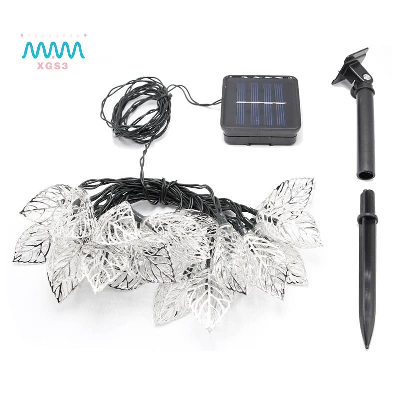 Dây đèn LED hình cây thông noel 16Ft 20 bóng sử dụng năng lượng mặt trời