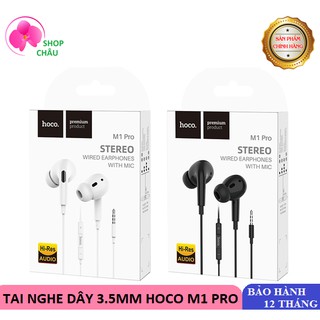 Tai Nghe Có Dây 3.5mm Hoco M1 Pro Chính Hãng - Có Mic - M1Pro