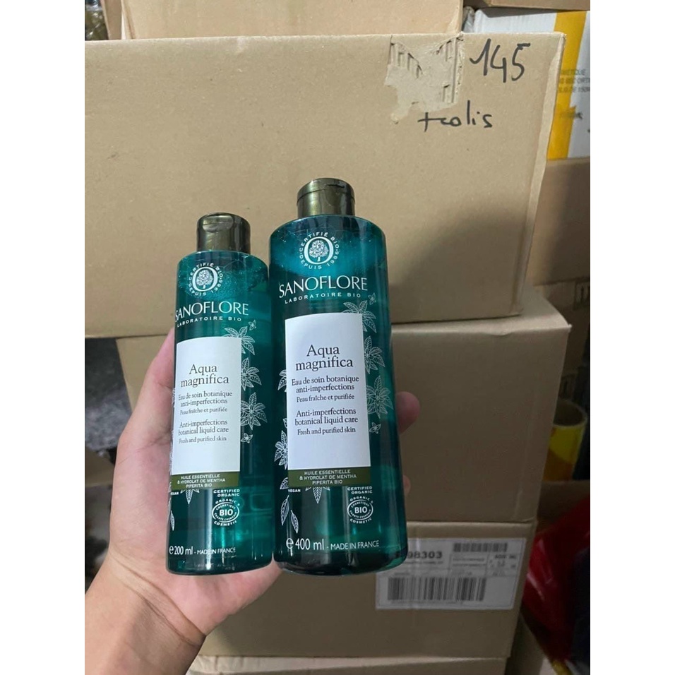 Nước hoa hồng/Toner Sanoflore Aqua Magnifica