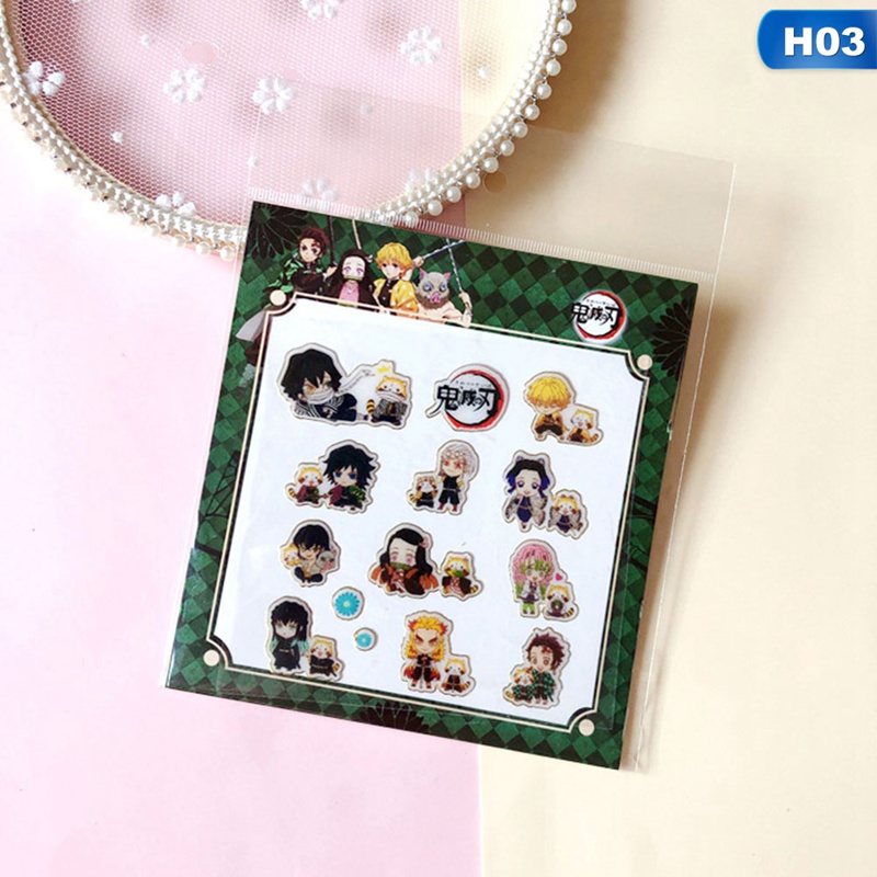 1 Sticker Trang Trí Chống Thấm Nước Hình Nhân Vật Anime Nhật Bản