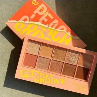 Phấn Mắt Clio Pro Eye Palette Tone Cam/ Hồng.