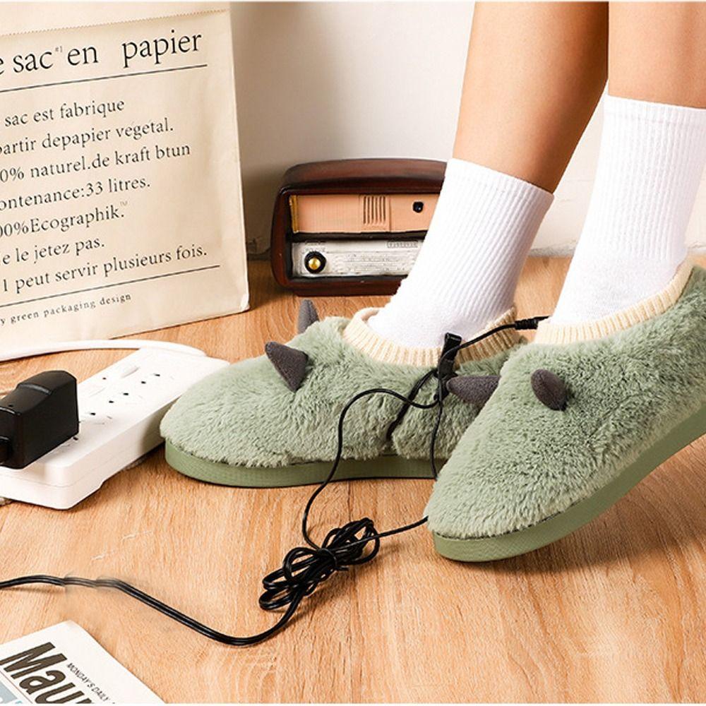 Giày Sưởi Ấm Chân Sạc Cổng USB Tiện Dụng Và Bền