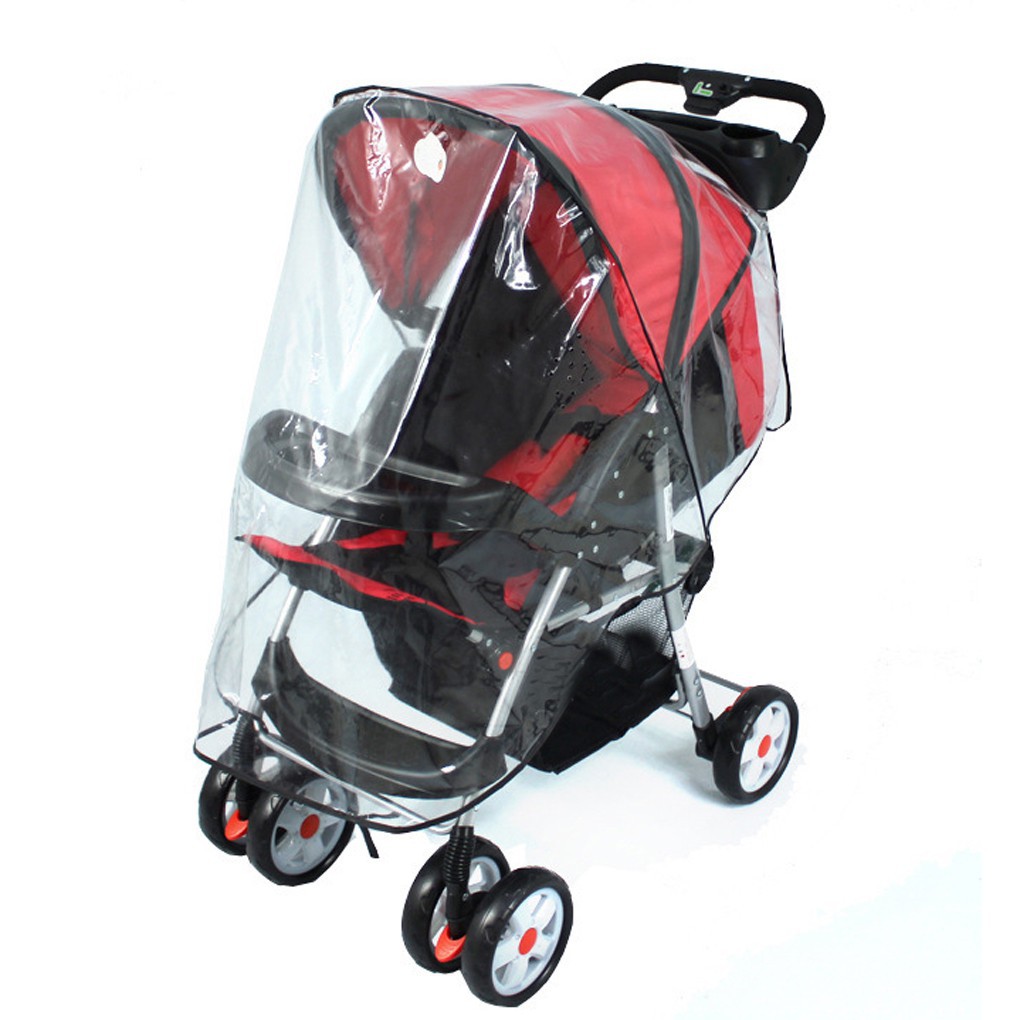 Màn chắn mưa gió siêu dày cho xe đẩy em bé sơ sinh