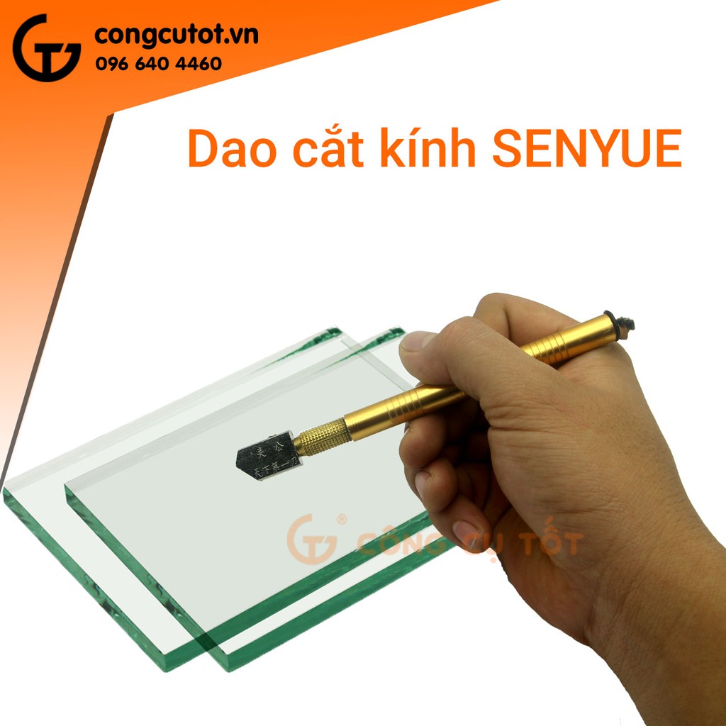 Dao cắt kính gạch men đầu dao có thể xoay 360 độ