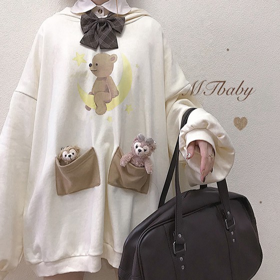 Áo Hoodie Tay Dài Theo Phong Cách Cổ Điển Nhật Bản | BigBuy360 - bigbuy360.vn