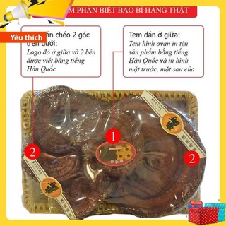 Nấm linh chi Đỏ dạng khay HÀN QUỐC [ Nấm Linh Chi _ Quà Tặng Cao Cấp ]