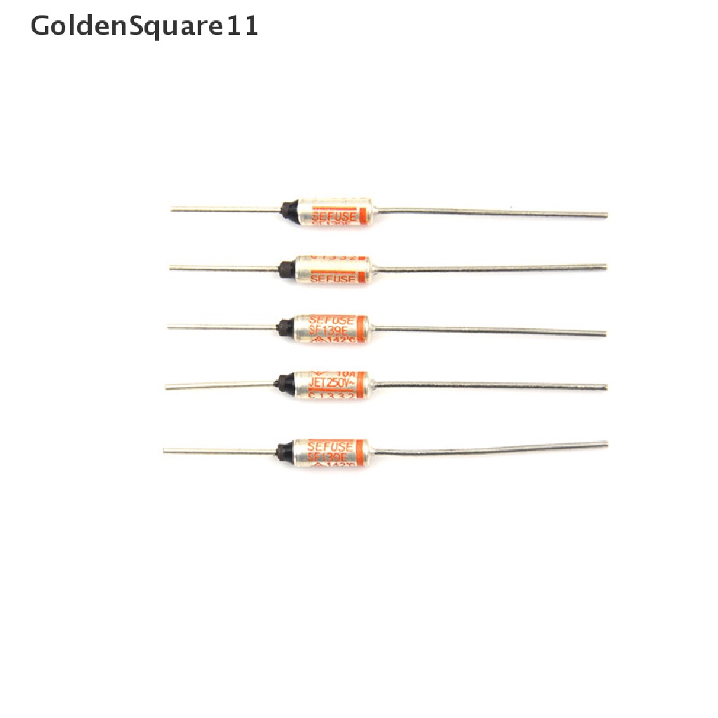 Set 5 Cầu Chì Nhiệt SF139E Sefuse NEC 142°C 142 Độ C 10A 250V