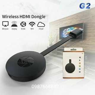 Thiết bị Stream không dây Chromecast Mirascreen G2 ( hàng nhập khẩu )