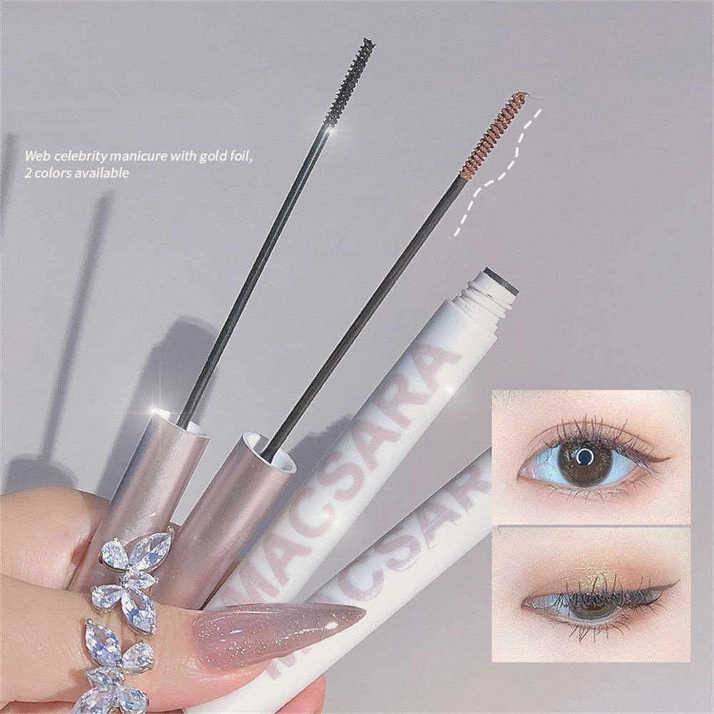 Mascara Trang Điểm Lông Mi Dài Màu Đen Nhiều Màu Sắc