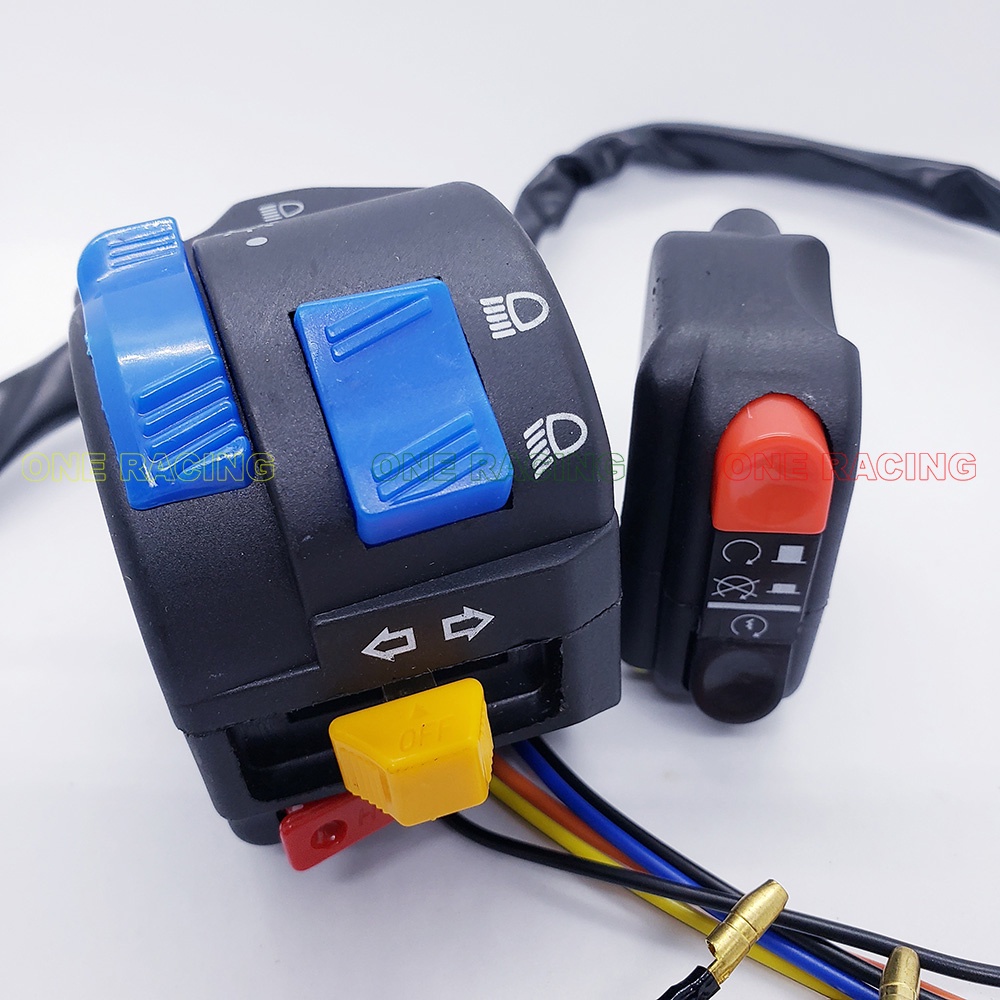 COMBO Cùm Công tắc fz sirius wave... passing trái phải mẫu cao cấp gắn xe máy
