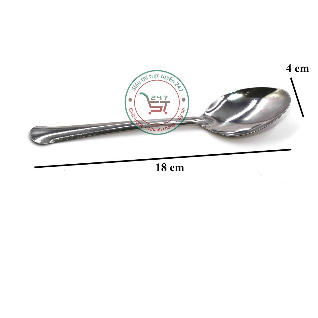 1kThìa súp inox Muỗng súp inox