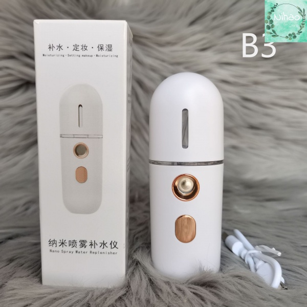 Máy phun sương nano cấp ẩm cầm tay nhỏ gọn đa năng tiện lợi