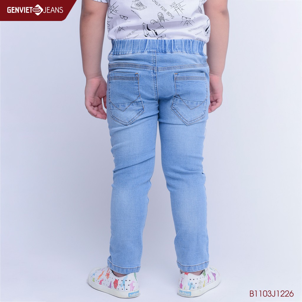 Quần dài jeans bé gái B1103J1226 GENVIET KIDS JEANS