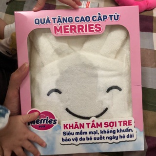 Thanh lý khăn tắm quà tặng từ bỉm merries