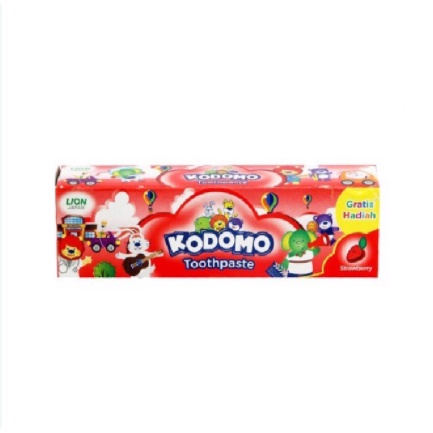 Kem Đánh Răng Cho Bé Nuốt Được, Kem Đánh Răng Trẻ Em Kodomo Trọng Lượng 45g