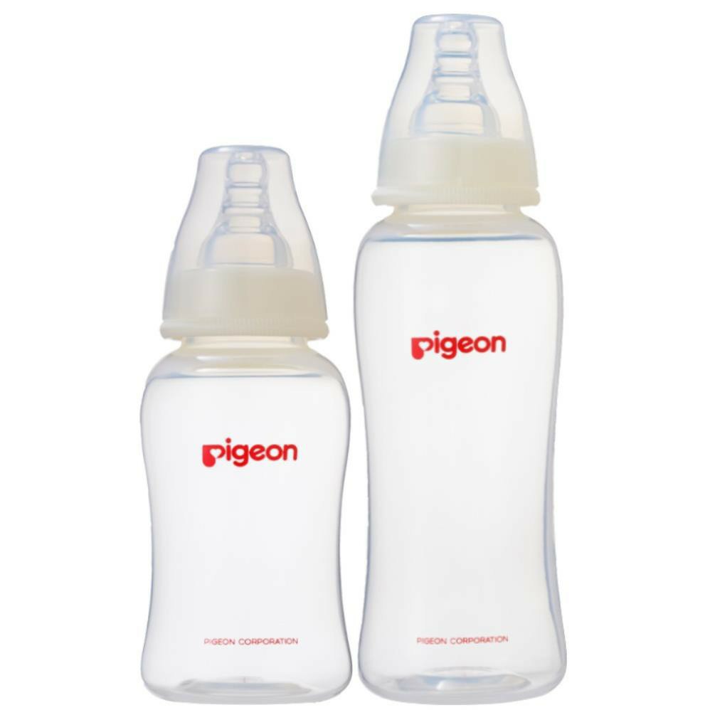 [Mã FMCG8 giảm 8% đơn 500K] Bình sữa cổ hẹp Pigeon PP Streamline 150ml/ 250ml