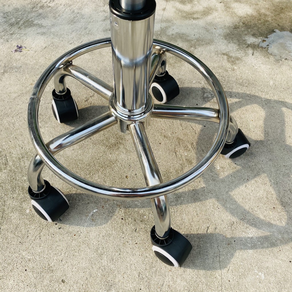 [Màu Trắng] Ghế spa, ghế xoay, ghế đôn có tựa lưng | BigBuy360 - bigbuy360.vn