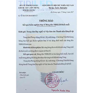 Bóng đèn đuổi muỗi 1 chế độ