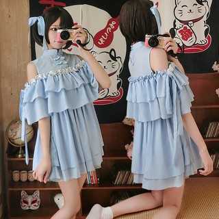 [HẾT HÀNG] ORĐẦM HỞ VAI CỔ TÀU PHONG CÁCH LOLITA HIỆN NGƯNG BÁN