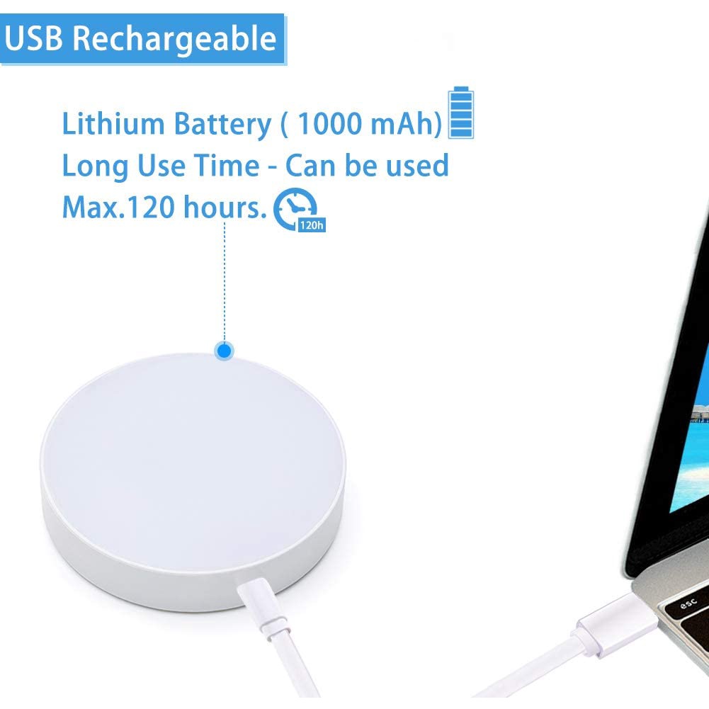 Đèn LED Tròn Mini Ánh Sáng Ban Đêm Có Thể Điều Chỉnh Cho Phòng Ngủ / Tủ Quần Áo / Phòng Tắm
