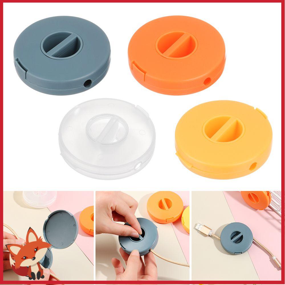 Hộp Đựng Dây Cáp Sạc/Tai Nghe/Điện Thoại Di Động Bằng Nhựa Nhiều Màu