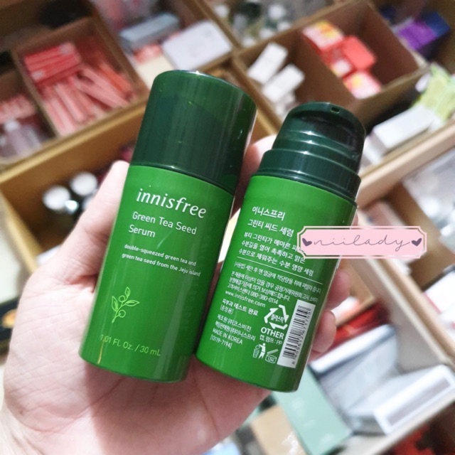 (Mini 30ml) Tinh chất Innisfree The Green Tea Seed Serum