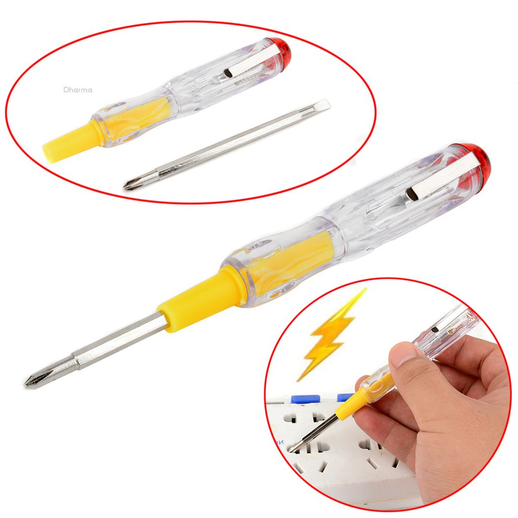 1 Bút Thử Điện Có Đèn LED 100-500V