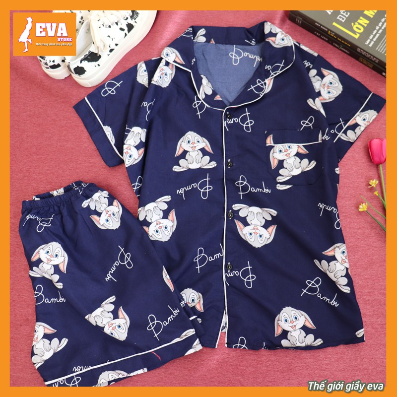 [Pijama cộc đùi Nữ] Đồ ngủ, đồ mặc nhà chất kate thái loại 1 chất đẹp siêu mềm, không nhăn(ảnh thật + video)