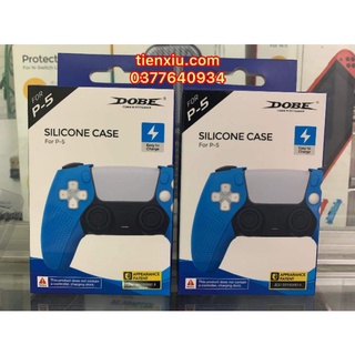 Vỏ silicon tay cầm Ps5 mẫu số 5 loại 2 mảnh dùng cho Dock sạc Ok Sp của hãng Dobe dành cho ps5 ốp tay PS5 Silicon Case