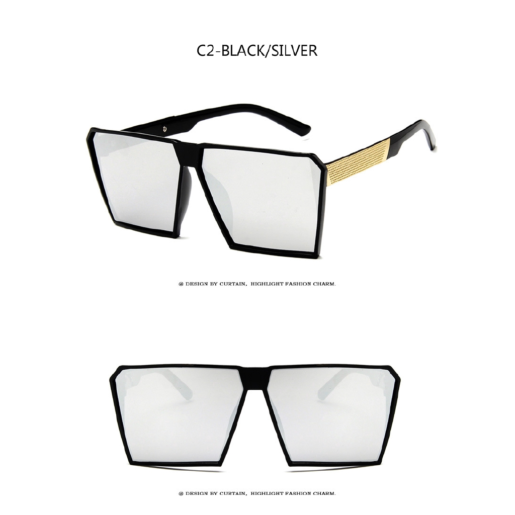 Kính mát gọng vuông thời trang cho nam nữ