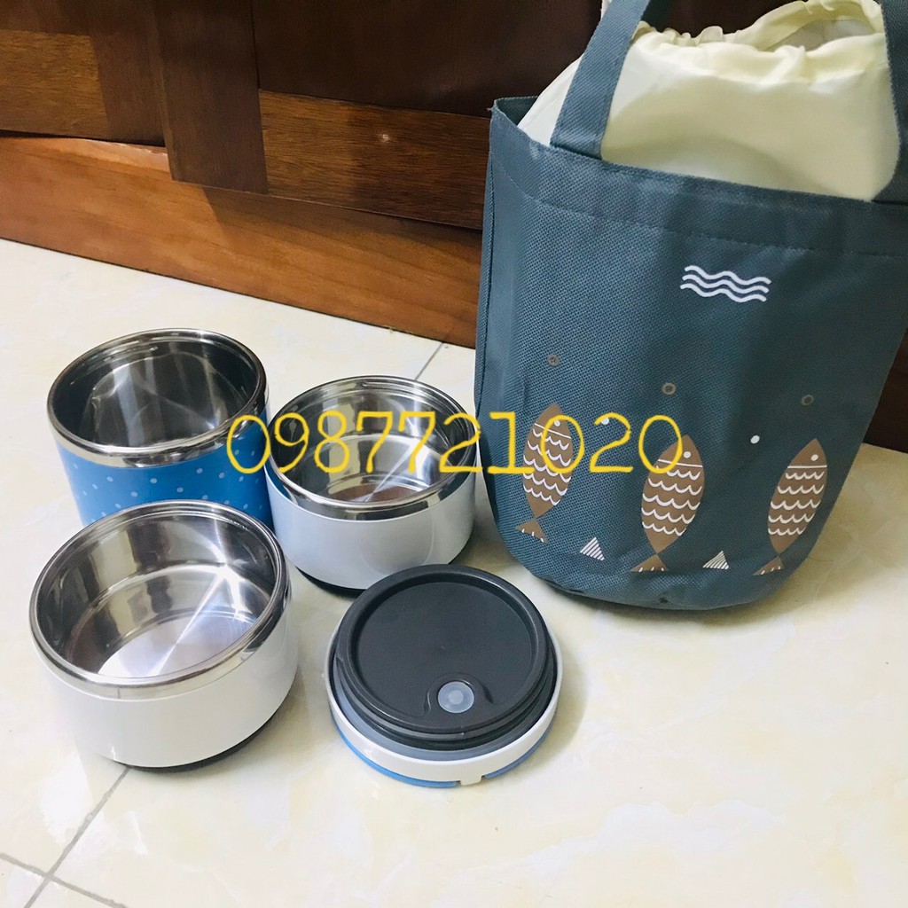 Sẵn hàng | Túi đựng hộp cơm văn phòng | Túi cá giữ nhiệt| Shop chuyên hộp cơm và đồ gia dụng