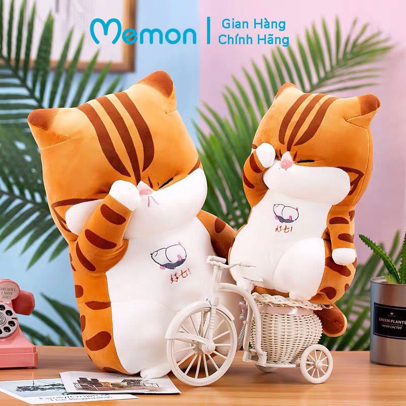 Gấu Bông Mèo Che Mắt Cao Cấp Memon