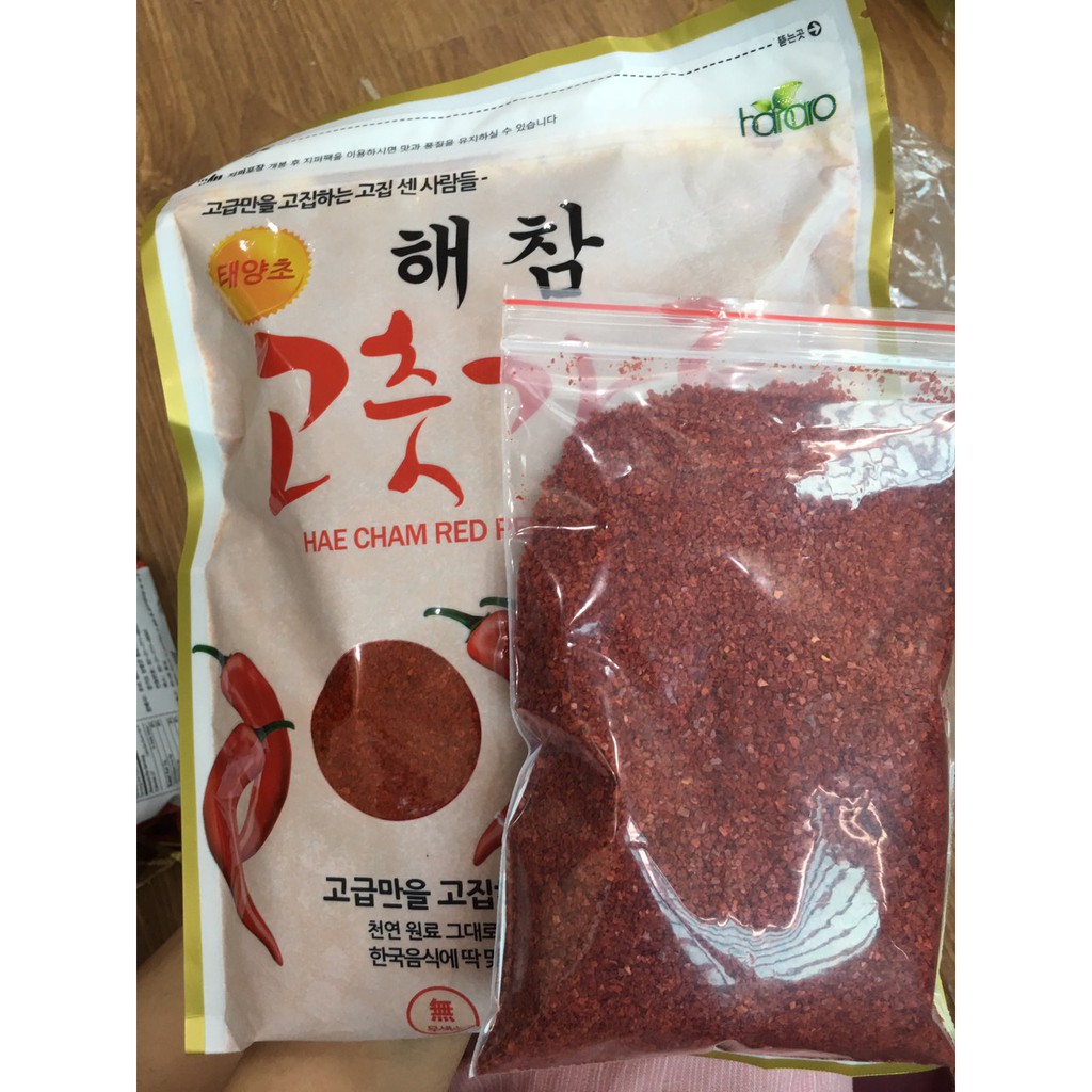 Bột ớt Hàn Quốc gói nhỏ 100g