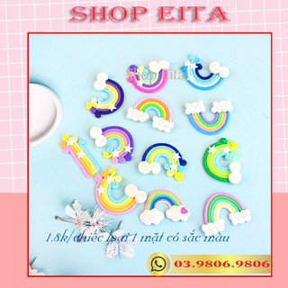 Cầu vồng nhỏ trang trí bánh kem, trang trí bánh sinh nhật