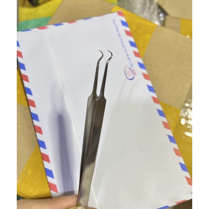 Nhíp gắp mụn đầu cong - Nhíp lấy nhân mụn