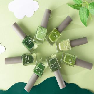 [Hàng mới về] Chai sơn trang trí móng màu xanh bơ 7 ngày 9ml không mùi lâu phai