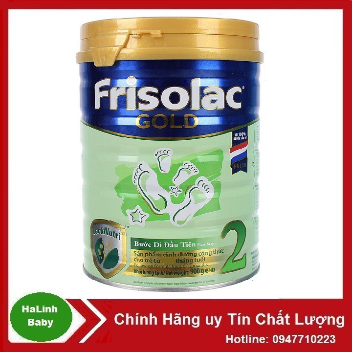 Sữa Friso Frisolac Gold 2 900g [Date 2023]