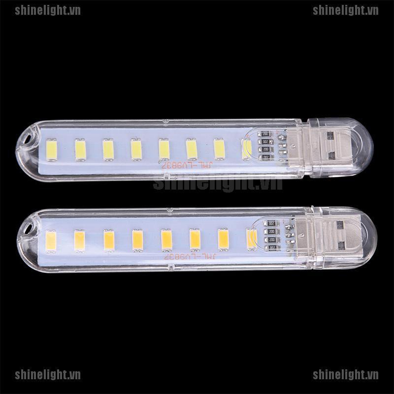 Đèn Ngủ led Mini 5V 8 Cổng USB Chất Lượng Cao