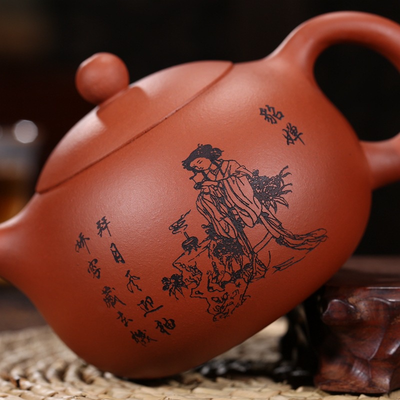 Ấm Tử Sa Nghi Hưng Tây Thi 300 ml (Thanh Thủy Nê)