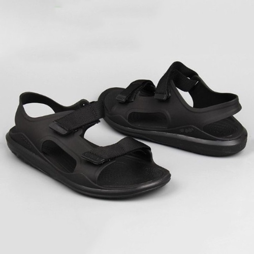 Sandal nhựa quai dán nam exprestion  màu đen êm, thoáng, k hôi chân, mưa nước tốt