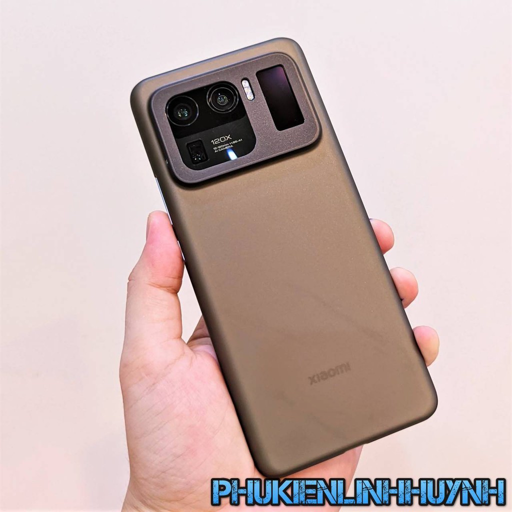 Xiaomi Mi 11 Ultra_Ốp lưng Giấy siêu mỏng ôm sát mặt lưng máy.